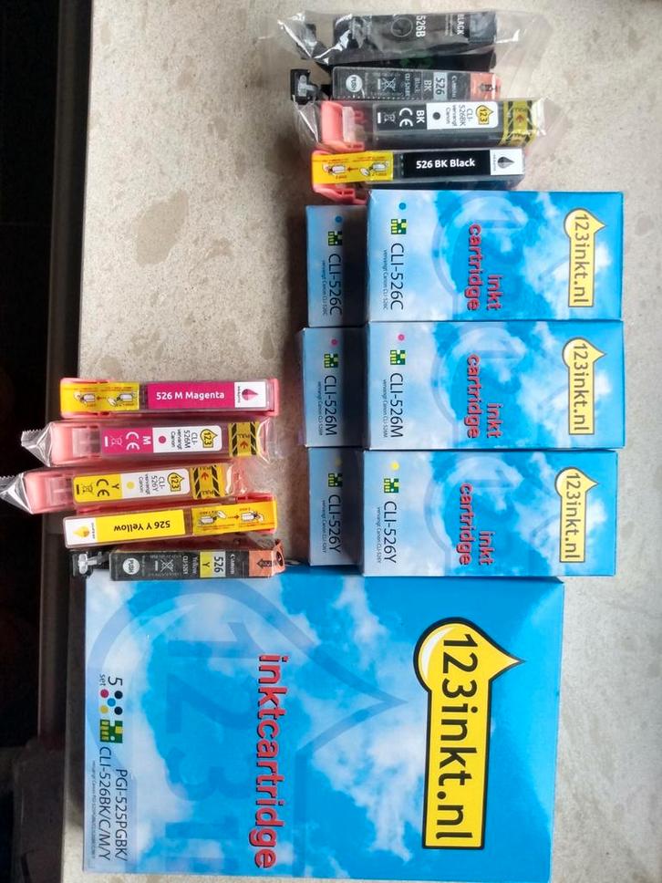 Inktpatronen Canon TS 3150, Computers en Software, Printerbenodigdheden, Zo goed als nieuw, Ophalen