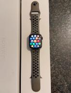 Apple Watch Series 8 41 mm Graphite Stainless Steel, Handtassen en Accessoires, Smartwatches, Ophalen, Gebruikt, Zwart, IOS