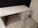 Ikea malm bureau - wit, Huis en Inrichting, Bureaus, Ophalen, Gebruikt, Bureau
