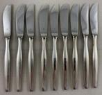 WMF Hannover Lot de 9 couteaux de table en métal argenté, 21, Utilisé, Envoi