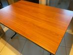 Zeer zware bureau tafel met inplooibare  poten  Merk Bruneau, Huis en Inrichting, Bureaus, Ophalen, Zo goed als nieuw, Bureau