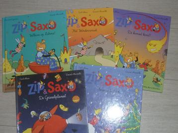 Zip & Saxo set van 5 boeken €15 beschikbaar voor biedingen