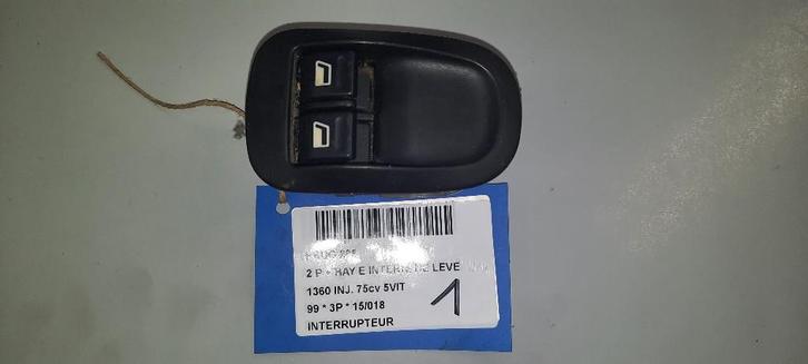 SCHAKELAAR Peugeot 206 (2A / C/H/J/S) (01-1998/12-2012), Auto-onderdelen, Dashboard en Schakelaars, Peugeot, Gebruikt
