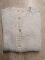 Zacht wit DPAM vest (8 jaar - 128cm), Kinderen en Baby's, Gebruikt, Meisje, Trui of Vest, Ophalen of Verzenden