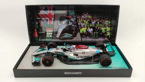 Minichamps Mercedes W13 Russell Brazilian GP 2022 1/18, Collections, Marques automobiles, Motos & Formules 1, Neuf, ForTwo, Envoi