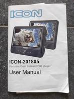 icon tv schermpjes voor in auto, Audio, Tv en Foto, Ophalen, Zo goed als nieuw, Dvd-speler, Overige merken