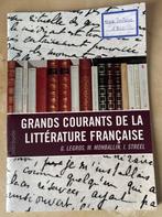 Grands courants de la littérature française, Livres, Livres scolaires, Enlèvement ou Envoi, Français, Averbode, Comme neuf