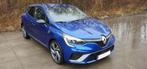 Renault Clio 1.0 TCE RS Line - essence 67kw, Auto's, Voorwielaandrijving, Blauw, Leder en Stof, 5 deurs