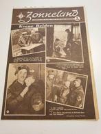 ZONNELAND nr 8 van 29 april 1945, Collections, Revues, Journaux & Coupures, Journal ou Magazine, 1940 à 1960, Enlèvement ou Envoi