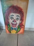 Clown op paneel, Comme neuf, Enlèvement