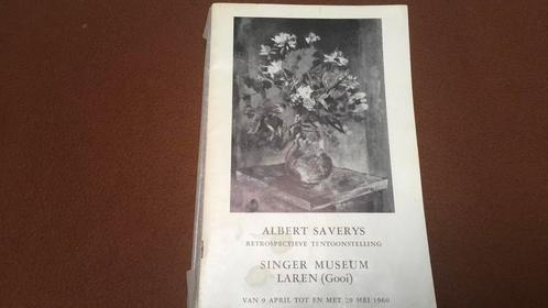 Albert Saverys retrospectieve (tekst S.Streuvels), Livres, Art & Culture | Arts plastiques, Enlèvement ou Envoi