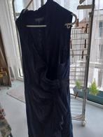 Zwarte jurk met decoratieve kraag M48 Rimini, Ophalen of Verzenden, Zo goed als nieuw, Rimini, Jurk