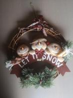 Kerstkrans “let it (not) snow”, Ophalen of Verzenden
