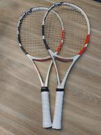 2 tennisrackets Babolat Pure Strike 100 L00/250gr/26inch), Gebruikt, L00, Ophalen of Verzenden, Racket