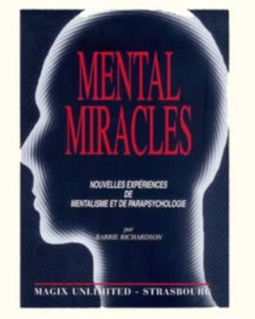 Mental Miracles" de Barrie Richardson - Neuf Jamais utilisé, Livres, Fantastique, Neuf, Enlèvement ou Envoi