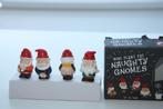 naughty gnomes / kabouters mini plant pot set, Kunststof, Gebruikt, Ophalen of Verzenden, Tuinkabouter