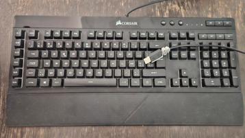 Corsair mechanisch gaming toetsenbord – AZERTY – met macro’s beschikbaar voor biedingen