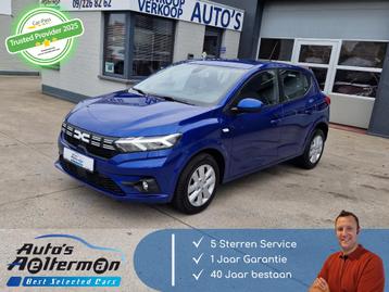 Dacia Sandero TCe 90 AUTOMAAT * GPS * CAMERA * AIRCO beschikbaar voor biedingen