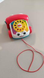 Fisher-Price telefoon, Ophalen of Verzenden, Zo goed als nieuw, Duw- of Trekspeelgoed, Met geluid