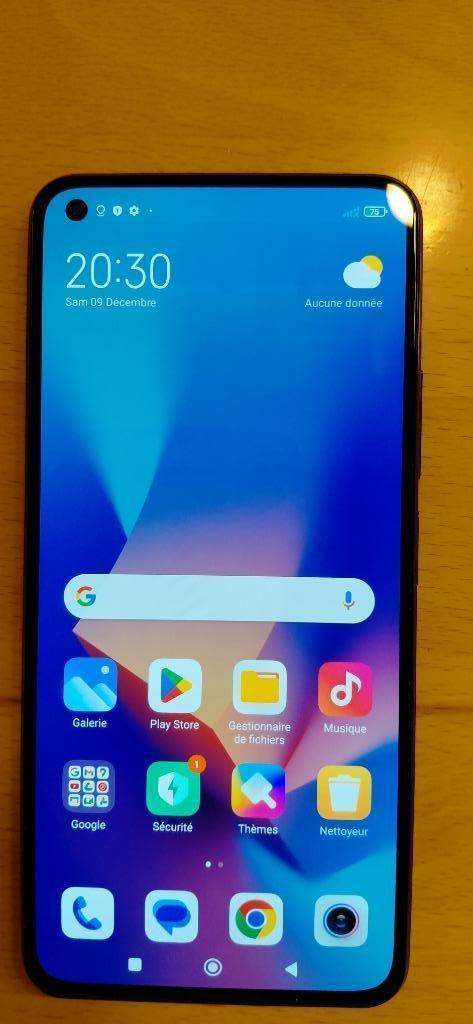 Huawei Mi 11 Lite 5G 128 Gb avec étui cuir bleu marine+info, Telecommunicatie, Mobiele telefoons | Huawei, Zo goed als nieuw, Zonder abonnement