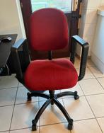 Bureaustoel, Huis en Inrichting, Bureaustoelen, Ophalen, Gebruikt, Bureaustoel, Rood