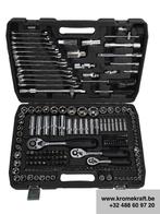 PRE-ORDER Gereedschapkoffer 216 delig - Chrome Vanadium, Auto diversen, Autogereedschap, Ophalen, Nieuw