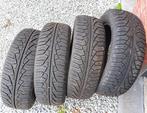 4 pneus hiver Uniroyal 185/60/R15 84T, Auto-onderdelen, Banden en Velgen, Band(en), 15 inch, Gebruikt, Personenwagen