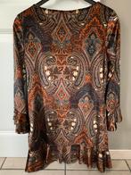 Jurk kleedje heel fijn fluweel Ana Alcázar 40 bruin, Kleding | Dames, Ophalen of Verzenden, Zo goed als nieuw, Bruin