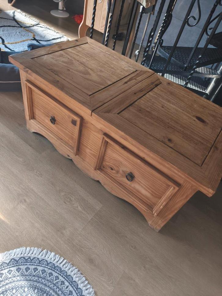 coffre de rengement en bois., Antiek en Kunst, Antiek | Meubels | Kasten, Ophalen