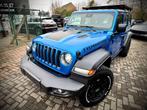 Jeep Wrangler 2.0 Turbo 4xe PHEV Rubicon UTILITAIRE !50785 E, Auto's, Jeep, Automaat, 4 cilinders, Blauw, Leder