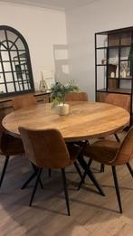 Eettafel met 6 stoelen, Huis en Inrichting, Complete eetkamers, Ophalen, Zo goed als nieuw