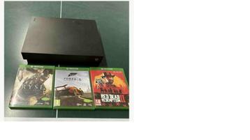 xbox one x met 3 games & 1 controller beschikbaar voor biedingen