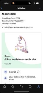 Chicco next2dreams Mobile pink, Ophalen, Zo goed als nieuw, Overige typen
