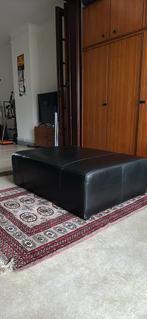 Pouf/Repose-pied en cuir, Enlèvement, Comme neuf, Cuir