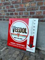 Emaille reclamebord Veedol, Verzamelen, Ophalen, Zo goed als nieuw, Reclamebord