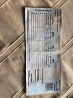 Standaard multipas, Tickets en Kaartjes, Trein