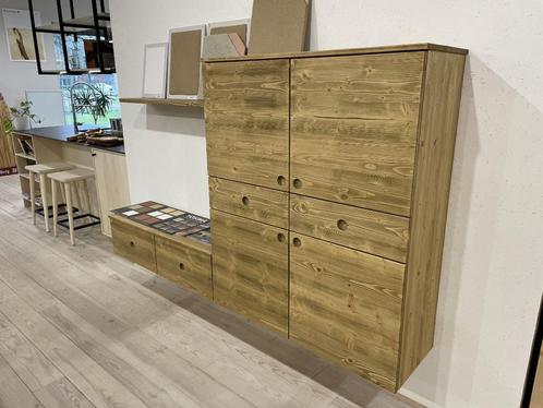 TV meubel in vintage vurenhout, Huis en Inrichting, Kasten |Televisiemeubels, Nieuw, 150 tot 200 cm, 150 tot 200 cm, 25 tot 50 cm