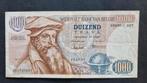 Bankbiljet België 1000 frank Mercator, Postzegels en Munten, Verzenden