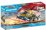 PLAYMOBIL Air Stuntshow filmploeg  helikopter, Kinderen en Baby's, Speelgoed | Playmobil, Ophalen of Verzenden, Nieuw, Complete set