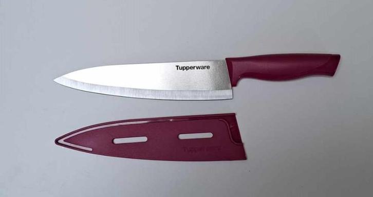 Tupperware™ Kokmes « Essential Knives » paars, Huis en Inrichting, Keuken | Tupperware, Nieuw, Overige typen, Paars, Verzenden