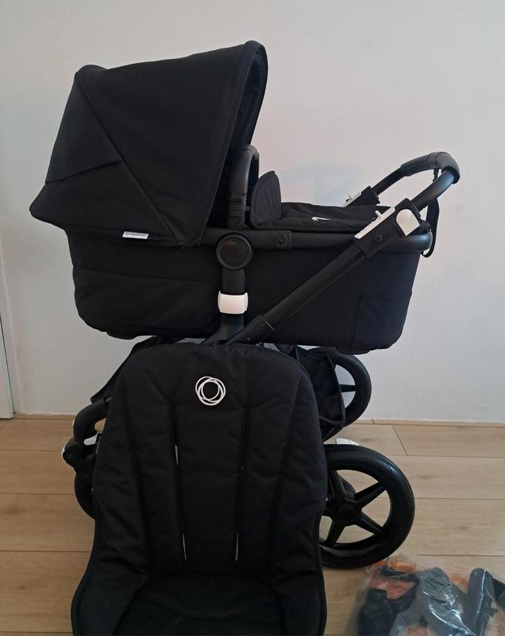 Bugaboo Fox 3 Black midnight zo goed als Nieuw!, Kinderen en Baby's, Kinderwagens en Combinaties, Zo goed als nieuw, Kinderwagen