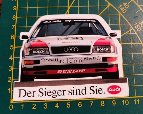 Sticker DTM Audi, Verzamelen, Stickers, Zo goed als nieuw, Ophalen of Verzenden