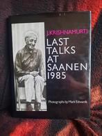 J. Krishnamurti Last talks at Saanen 1985, Ophalen of Verzenden, Gelezen