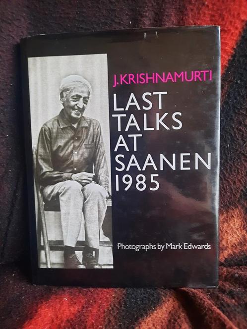 J. Krishnamurti Last talks at Saanen 1985, Boeken, Esoterie en Spiritualiteit, Gelezen, Ophalen of Verzenden