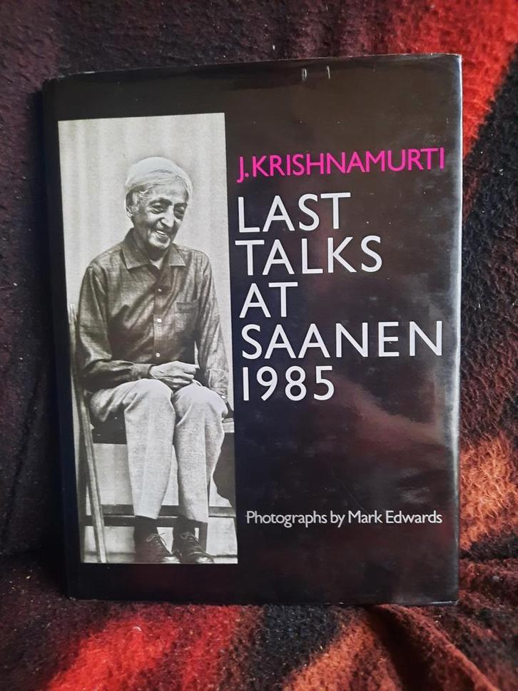 J. Krishnamurti Last talks at Saanen 1985, Boeken, Esoterie en Spiritualiteit, Gelezen, Ophalen of Verzenden