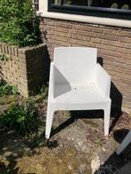 2 kuipstoelen - terras, Tuin en Terras, Tuinstoelen, Ophalen, Gebruikt, Plastic, Stapelbaar