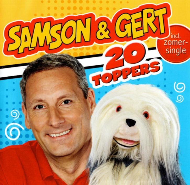 1062 - SAMSON & GERT - 20 TOPPERS, Cd's en Dvd's, Cd's | Kinderen en Jeugd, Zo goed als nieuw, Muziek, 3 tot 5 jaar, 6 tot 9 jaar