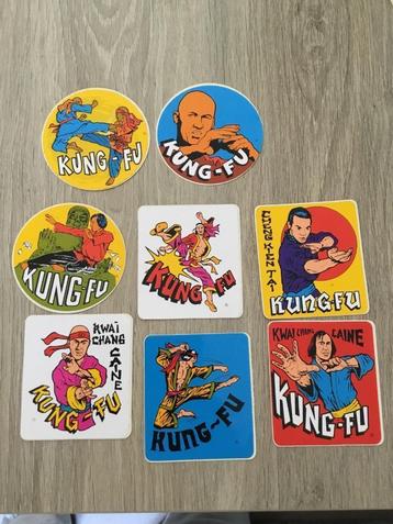 8 stickers Kung-Fu