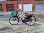 Fiets - zwarte omafiets met bagagerek, Vélos & Vélomoteurs, 50 à 53 cm, Enlèvement, Utilisé, Vitesses