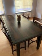 Eetkamer koloniale stijl, Huis en Inrichting, Ophalen, Gebruikt, Koloniaal, 4 tot 6 stoelen